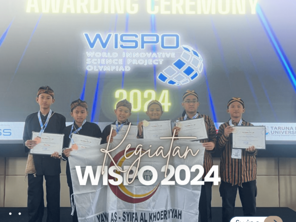 MURID SMPIT AS-SYIFA BOARDING SCHOOL JALANCAGAK 2 BERJAYA DI AJANG INTERNASIONAL WISPO 2024